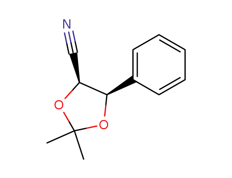 2,2-Dimethyl-5-phenyl-1,3-dioxolan-4-carbonitril