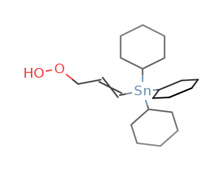 3-(tricyclohexylstannyl)allyl hydroperoxide