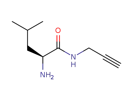 Molecular Structure of 1268671-06-2 (L-leucine-N-propargylamide)