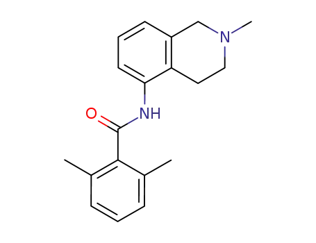 2,6- 디메틸 -N- (1,2,3,4- 테트라 히드로 -2- 메틸 이소 퀴놀린 -5- 일) 벤즈 아미드