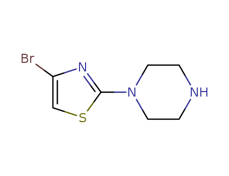 4-bromo-2-(piperazin-1-yl)thiazole