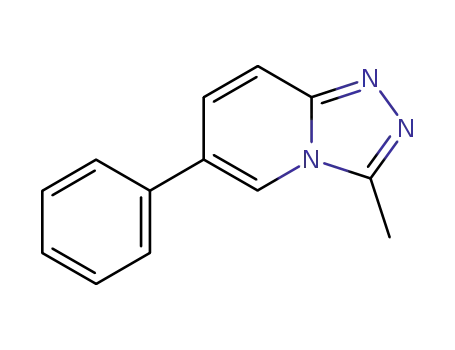 3-methyl-6-phenyl-1,2,4-triazolo<4,3-a>pyridine