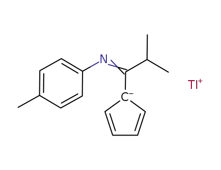 thallium [1-(p-tolylimino)-2-methylpropyl]cyclopentadienide