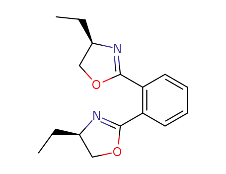 1,2-bis<(4R)-4-ethyl-3,4-dihydrooxazol-2-yl>benzene