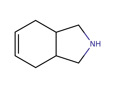Molecular Structure of 10533-30-9 (1H-Isoindole, 2,3,3a,4,7,7a-hexahydro-)