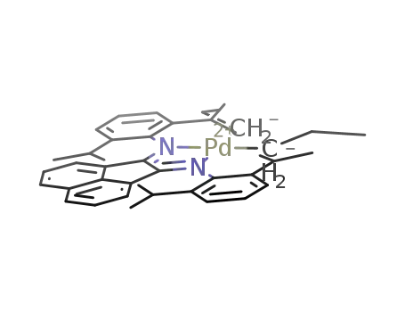 Pd((NC<sub>6</sub>H<sub>3</sub>(CH(CH<sub>3</sub>)2)2)2C<sub>12</sub>H<sub>6</sub>)(C<sub>3</sub>H<sub>7</sub>)2