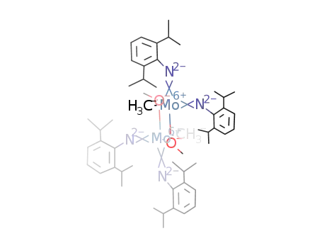 [Mo(CH<sub>3</sub>)(NC<sub>6</sub>H<sub>3</sub>(CH(CH<sub>3</sub>)2)2)2]2(OCH<sub>3</sub>)2