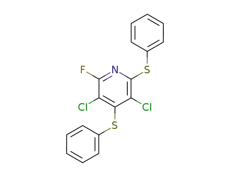 4,6-(C<sub>6</sub>H<sub>5</sub>S)2-3,5-Cl<sub>2</sub>-C<sub>5</sub>FN