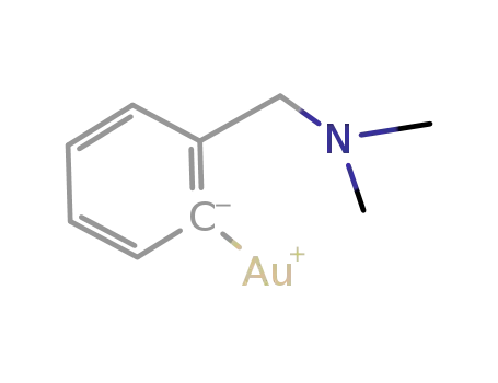 2-[(dimethylamino)methyl]phenylgold(I)