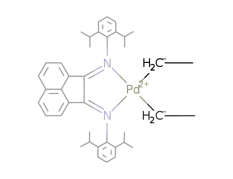 [(2,6-(CH(CH<sub>3</sub>)2)2C<sub>6</sub>H<sub>3</sub>N)2C<sub>12</sub>H<sub>6</sub>)Pd(CH<sub>2</sub>CH<sub>3</sub>)2]