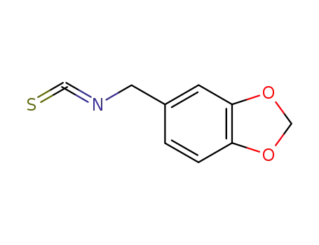 Molecular Structure of 4430-47-1 (3,4-(METHYLENEDIOXY)BENZYL ISOTHIOCYANATE)