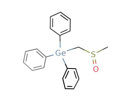 (C<sub>6</sub>H<sub>5</sub>)3GeCH<sub>2</sub>S(O)CH<sub>3</sub>