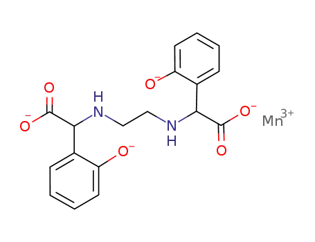 Molecular Structure of 727357-88-2 (meso-Mn(C<sub>18</sub>H<sub>16</sub>N<sub>2</sub>O<sub>6</sub>)<sup>(1-)</sup>)