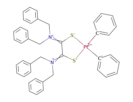 (N,N,N',N'-tetrabenzyldithioxamide-κS,S')PtPh2