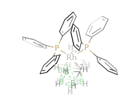 [closo-1,2-D<sub>2</sub>-3,3-(PPh<sub>3</sub>)2-3-H-3,1,2-RhC<sub>2</sub>B<sub>9</sub>H<sub>9</sub>]