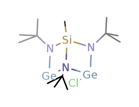[(CH<sub>3</sub>)Si(NC(CH<sub>3</sub>)3)3Ge<sub>2</sub>Cl]