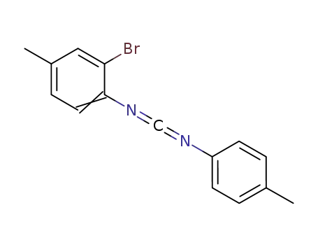 C<sub>6</sub>H<sub>3</sub>(CH<sub>3</sub>)BrNCNC<sub>6</sub>H<sub>4</sub>CH<sub>3</sub>