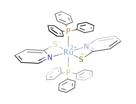 bis(2-mercaptopyridinato)bis(triphenylphosphine)ruthenium(II)