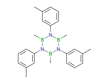 B,B',B''-trimethyl-N,N',N''-tri-m-tolylborazine
