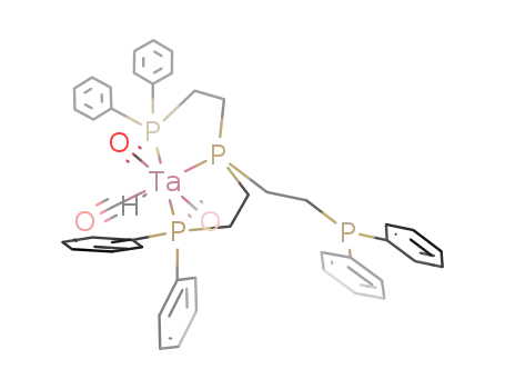{Ta(H)(CO)3P{CH<sub>2</sub>CH<sub>2</sub>P(C<sub>6</sub>H<sub>5</sub>)2}3}