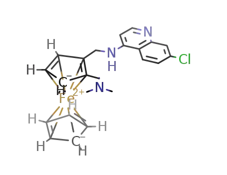 Molecular Structure of 185055-67-8 (FERROQUINE)