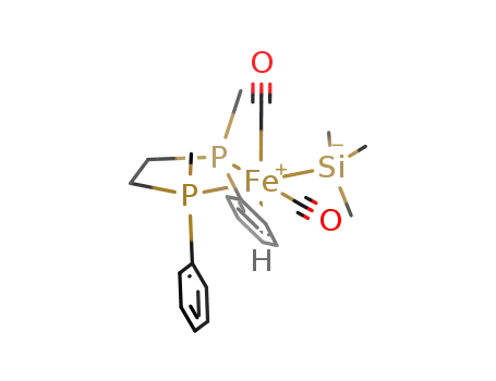[1,2-bis(methylphenylphosphino)ethane]dicarbonylhydrido(trimethylsilyl)iron