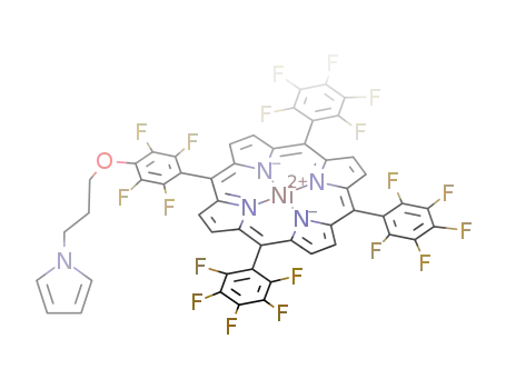 Ni(C<sub>20</sub>H<sub>8</sub>N<sub>4</sub>(C<sub>6</sub>F<sub>4</sub>O(CH<sub>2</sub>)3NC<sub>4</sub>H<sub>4</sub>)(C<sub>6</sub>F<sub>5</sub>)3)