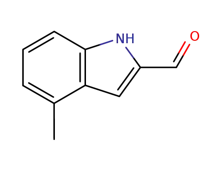 1H-Indole-2-carboxaldehyde, 4-methyl- (9CI)