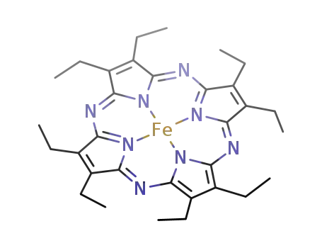 Molecular Structure of 169697-22-7 (iron(II) octaethyltetraazaporphyrin)