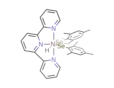 Ni(C<sub>15</sub>H<sub>11</sub>N<sub>3</sub>)((CH<sub>3</sub>)3C<sub>6</sub>H<sub>2</sub>Se)2(H)<sup>(2-)</sup>