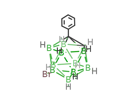 1-(C<sub>6</sub>H<sub>5</sub>)-9-Br-1.2-C<sub>2</sub>B<sub>10</sub>H<sub>10</sub>