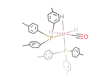 H<sub>3</sub>Ir(CO)(P(C<sub>6</sub>H<sub>4</sub>CH<sub>3</sub>)3)2