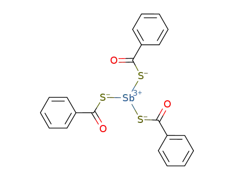 Molecular Structure of 59366-05-1 (antimony(III) monothiobenzoate)