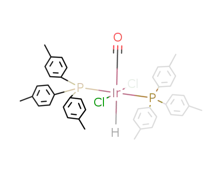 Ir(CO)(Cl)2(H)(P(C<sub>6</sub>H<sub>4</sub>CH<sub>3</sub>)3)2