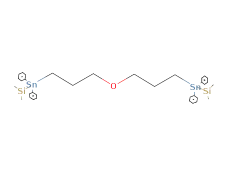 8-Oxa-2,14-disila-4,12-distannapentadecane,
2,2,14,14-tetramethyl-4,4,12,12-tetraphenyl-