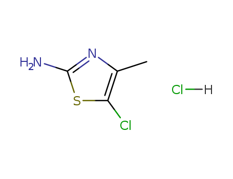 2-Amino-5-chloro-4-methyl-1,3-thiazole hydrochloride