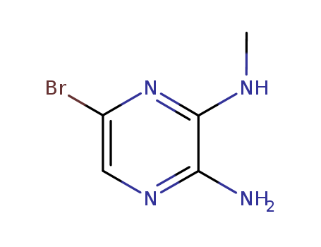 2-AMINO-5-BROMO-3-(METHYLAMINO)PYRAZINE  CAS NO.55635-63-7