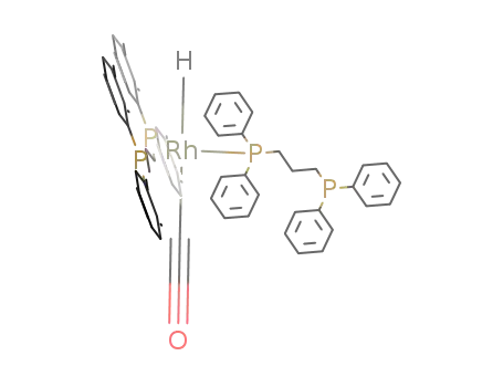 Molecular Structure of 81524-37-0 (HRh(CO)(dppp)(dppp)monodentate)