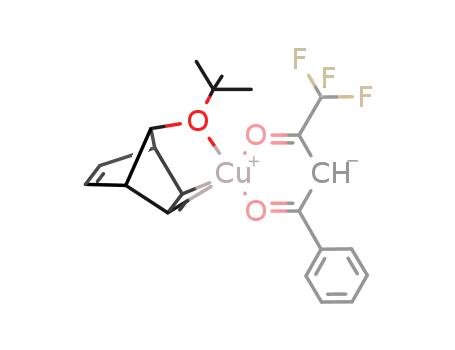 Cu(CF<sub>3</sub>C(O)CHC(O)C<sub>6</sub>H<sub>5</sub>)(C<sub>7</sub>H<sub>7</sub>OC(CH<sub>3</sub>)3)