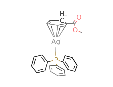 (η-carbomethoxycyclopentadienyl)(triphenylphosphine)silver(I)