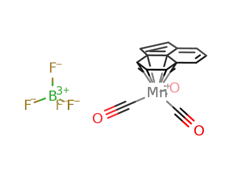 Molecular Structure of 864372-43-0 ([(η6-acenaphthene)manganese tricarbonyl][BF4])