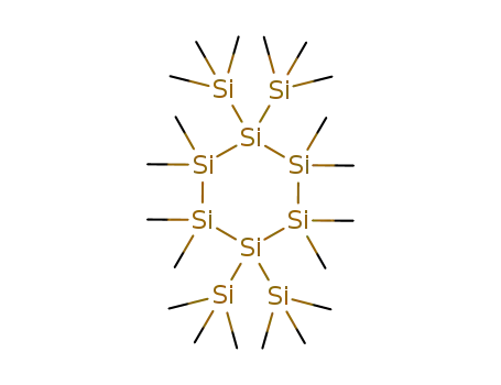 Molecular Structure of 99548-02-4 (1,1,4,4-tetrakis(trimethylsilyl)octamethylcyclohexasilane)