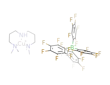 [(3,3′-imino-bis(N,N-dimethylpropylamine))Cu<sup>I</sup>][B(C<sub>6</sub>F<sub>5</sub>)<sub>4</sub>]