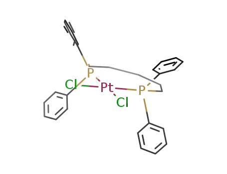 cis-[PtCl<sub>2</sub>(1,1'-(pentane-1,3-diyl)bis[1,1-diphenylphosphine])]