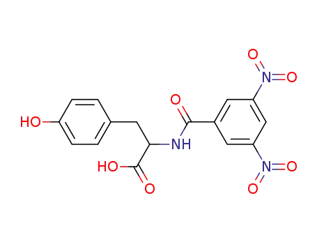 Molecular Structure of 86091-65-8 (N-(3,5-dinitrobenzoyl)tyrosine)