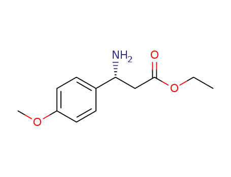 ethyl (3S)-3-amino-3-(4-methoxyphenyl)propanoate