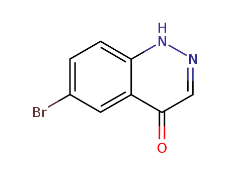 Molecular Structure of 552330-87-7 (6-bromocinnolin-4(1H)-one)