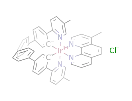 (4-methyl-1,10-phenanthroline)-bis-(5-methyl-2-(4-phenylphenyl)pyridine(-1H))-iridium(III) chloride