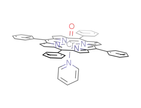 CrO(NC<sub>4</sub>H<sub>2</sub>C(C<sub>6</sub>H<sub>5</sub>))4(C<sub>5</sub>H<sub>5</sub>N)