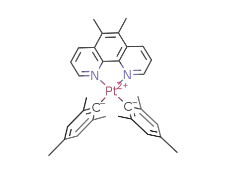 (5,6-dimethyl-1,10-phenanthroline)dimesitylplatinum(II)